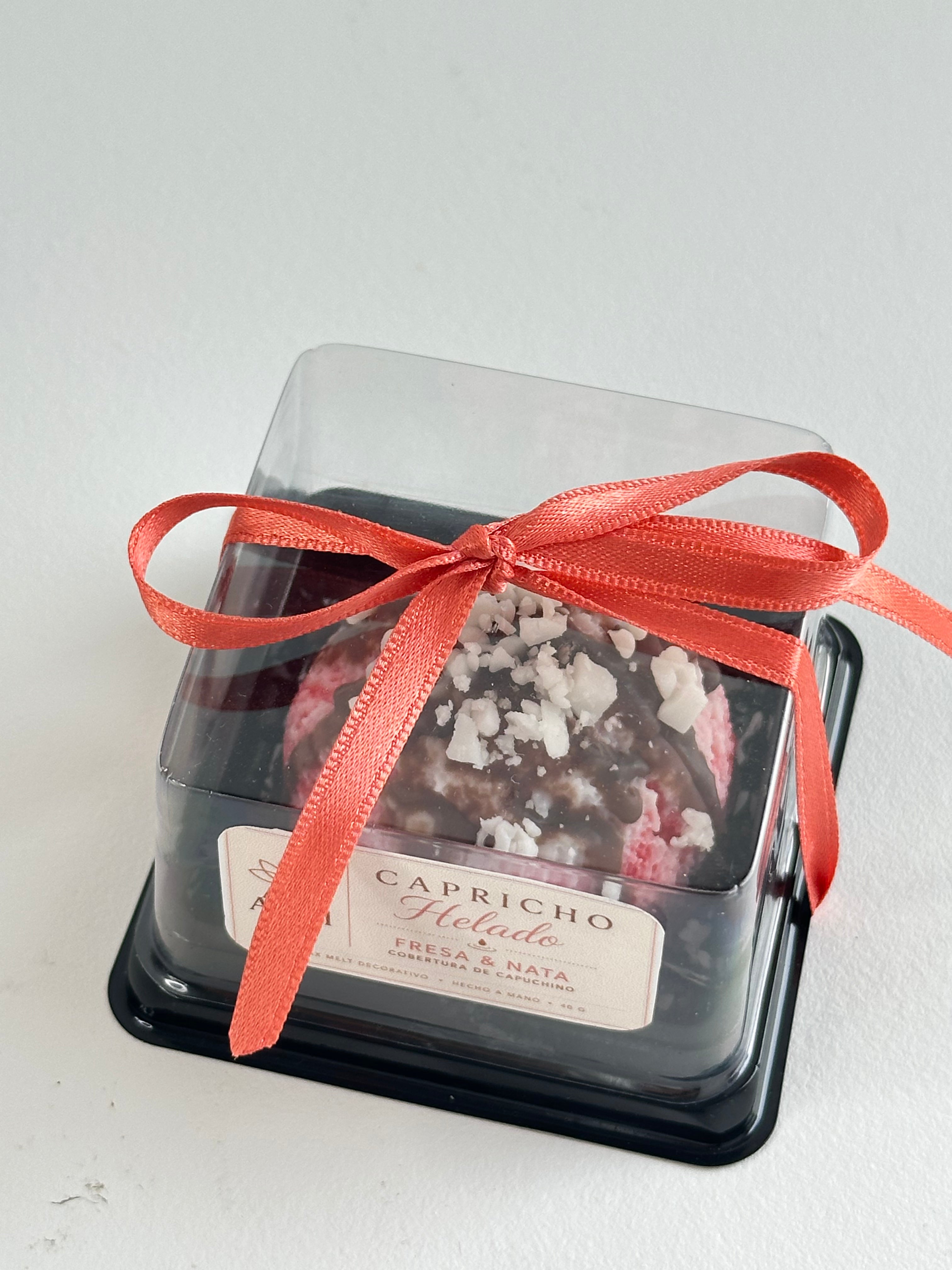 Capricho Helado – Fresa & nata